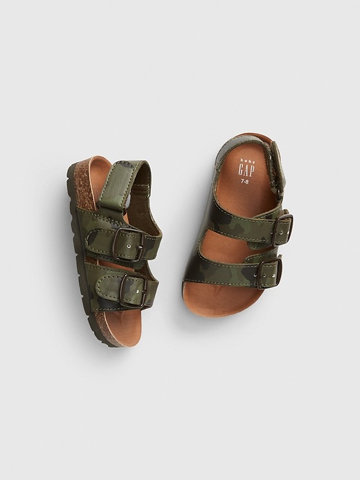 View large product image 1 of 1. Toddler Camo Sandals