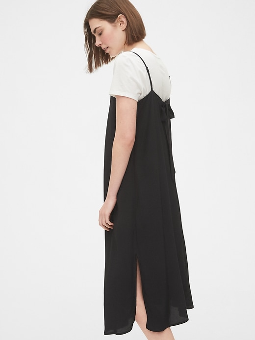 Image number 5 showing, Tie-Back Cami Midi Dress