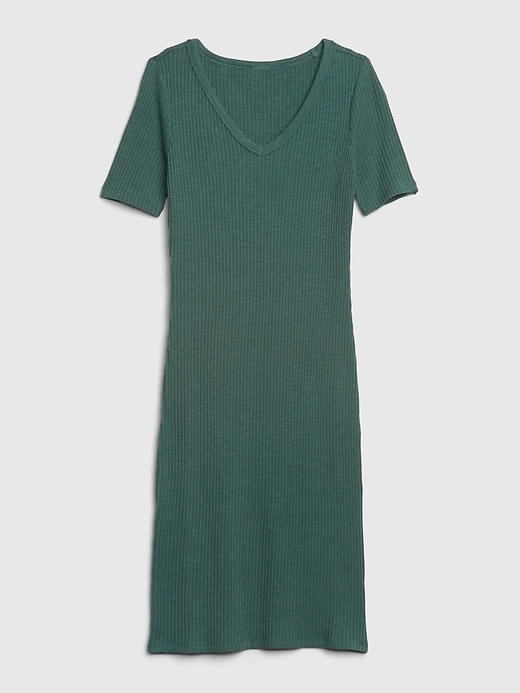 Image number 6 showing, Fitted Ribbed Dress