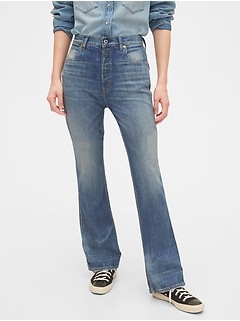 gap bell bottom jeans