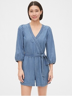 denim rompers