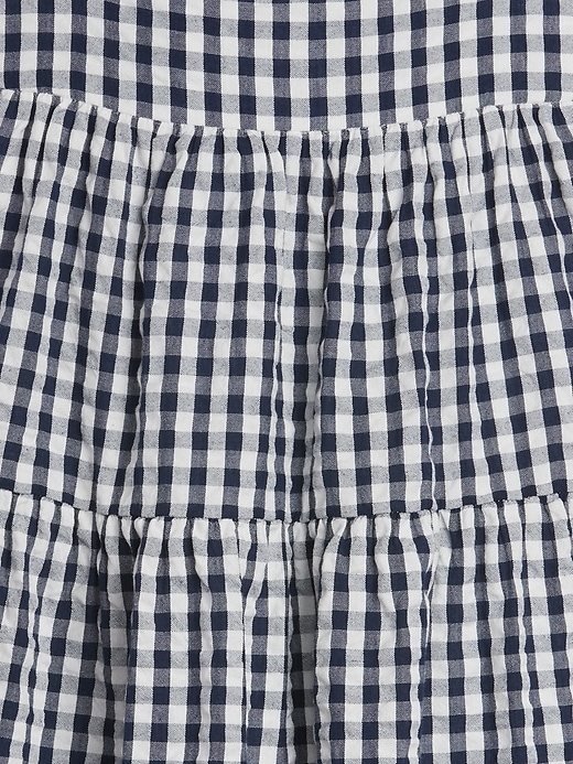 Image number 4 showing, Kids Tiered Gingham Dress