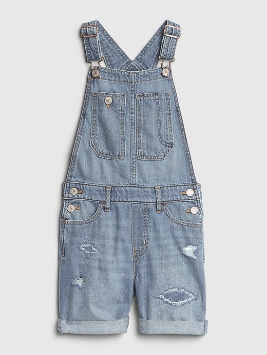 Image number 1 showing, Kids Destructed Shortalls