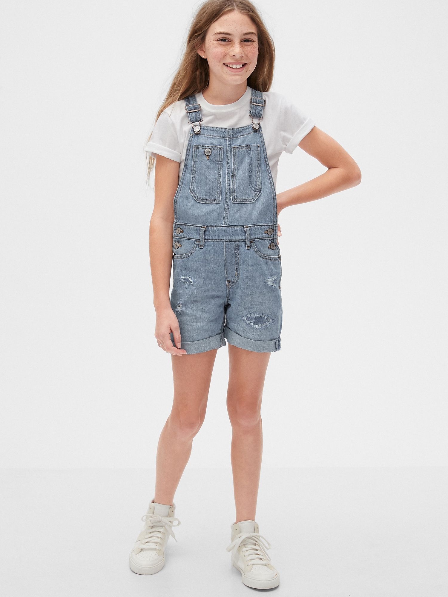 gap girls overalls