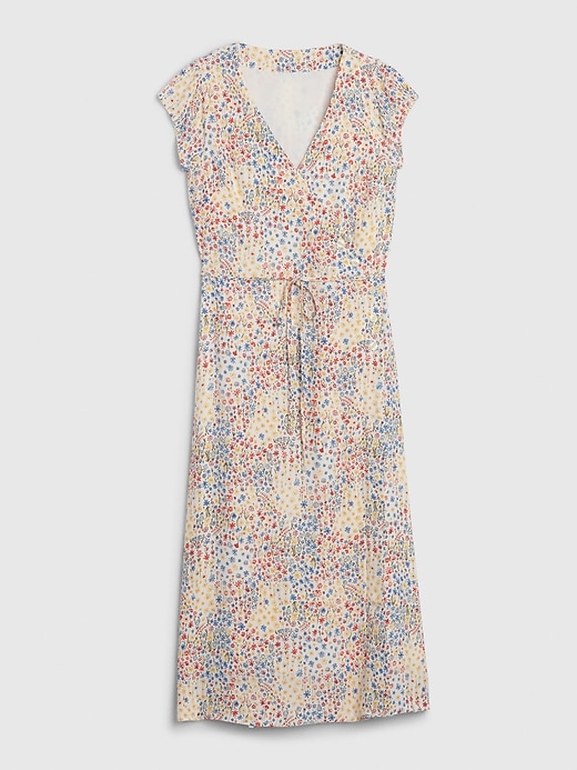 gap midi wrap dress