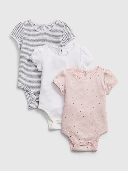 Image number 4 showing, Baby First Favorite Short Sleeve Bodysuit (3-Pack)