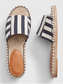 gap leopard mules