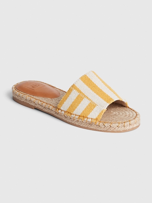 View large product image 1 of 1. Espadrille Slides
