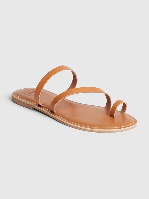 View large product image 1 of 1. Thin Strap Sandals