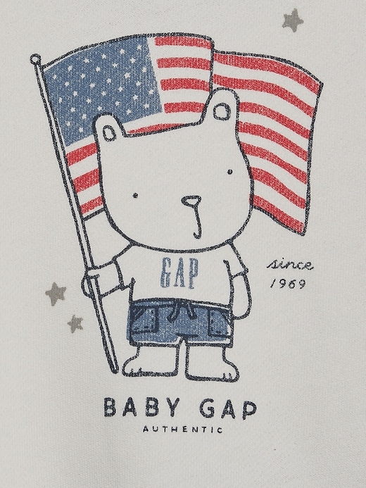 Image number 3 showing, Baby Gap Flag Sweatshirt