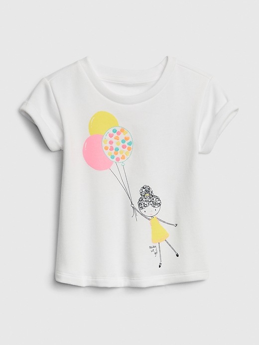 View large product image 1 of 3. Toddler Cuff T-Shirt Active Top