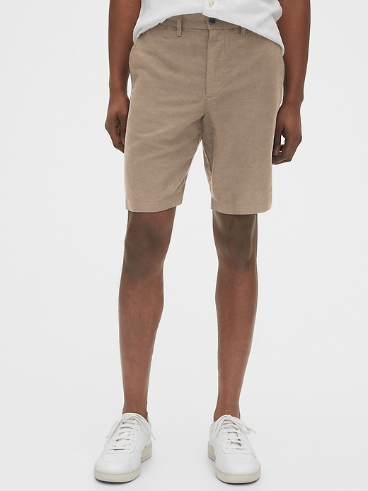 Image number 8 showing, 10" Linen Shorts