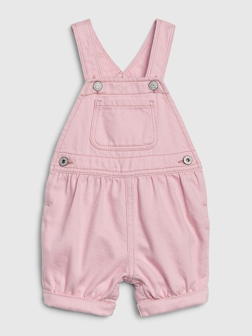 Image number 1 showing, Baby Pink Denim Shortall