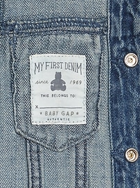 Baby 100% Organic Cotton Icon Denim Jacket