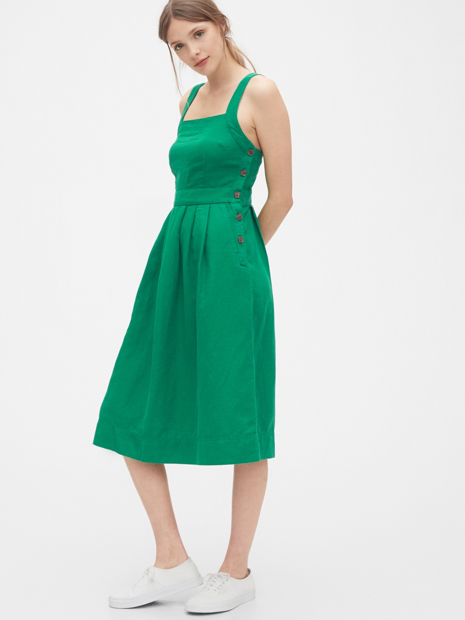 Apron dress hotsell gap