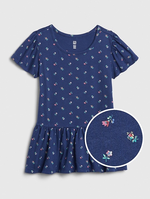 View large product image 1 of 1. Toddler Print Tunic T-Shirt
