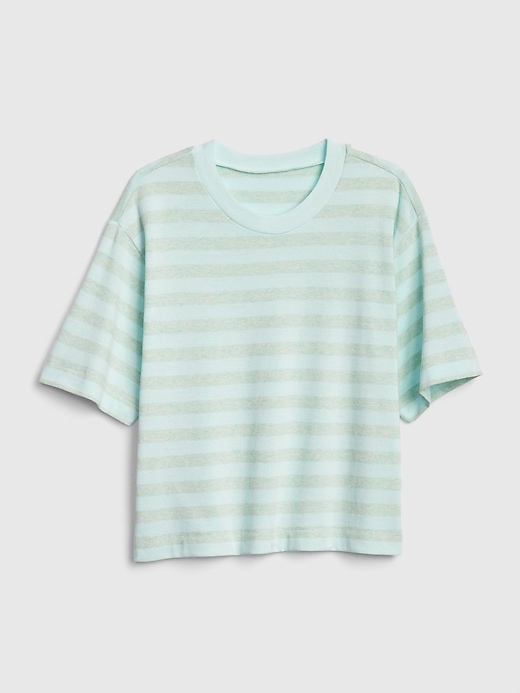Image number 6 showing, Cropped Striped T-Shirt