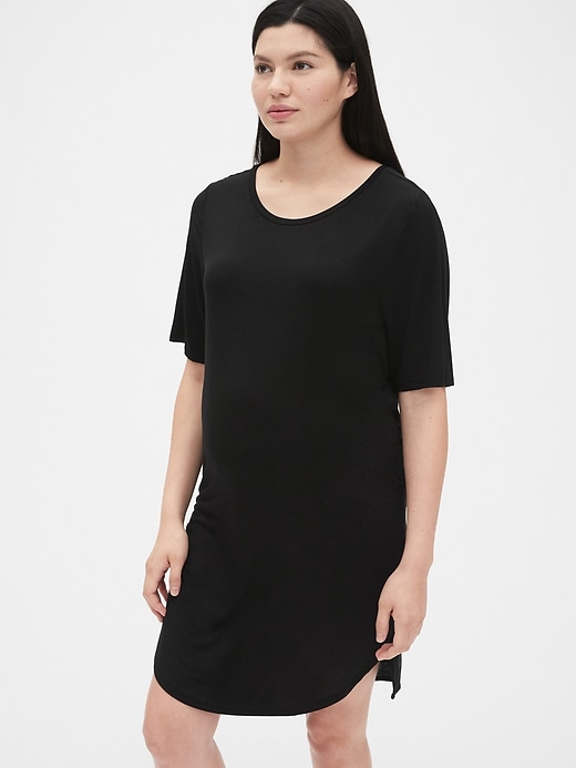 View large product image 1 of 4. Maternity Sleep T-Shirt in Modal
