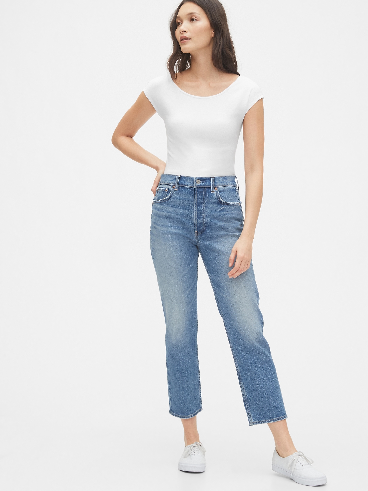 Gap modern boatneck tee Clearance