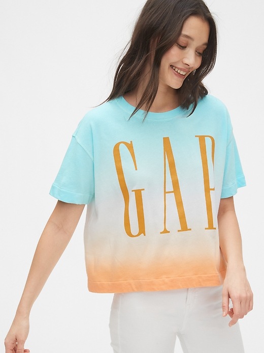 Image number 8 showing, Gap Logo Cropped T-Shirt