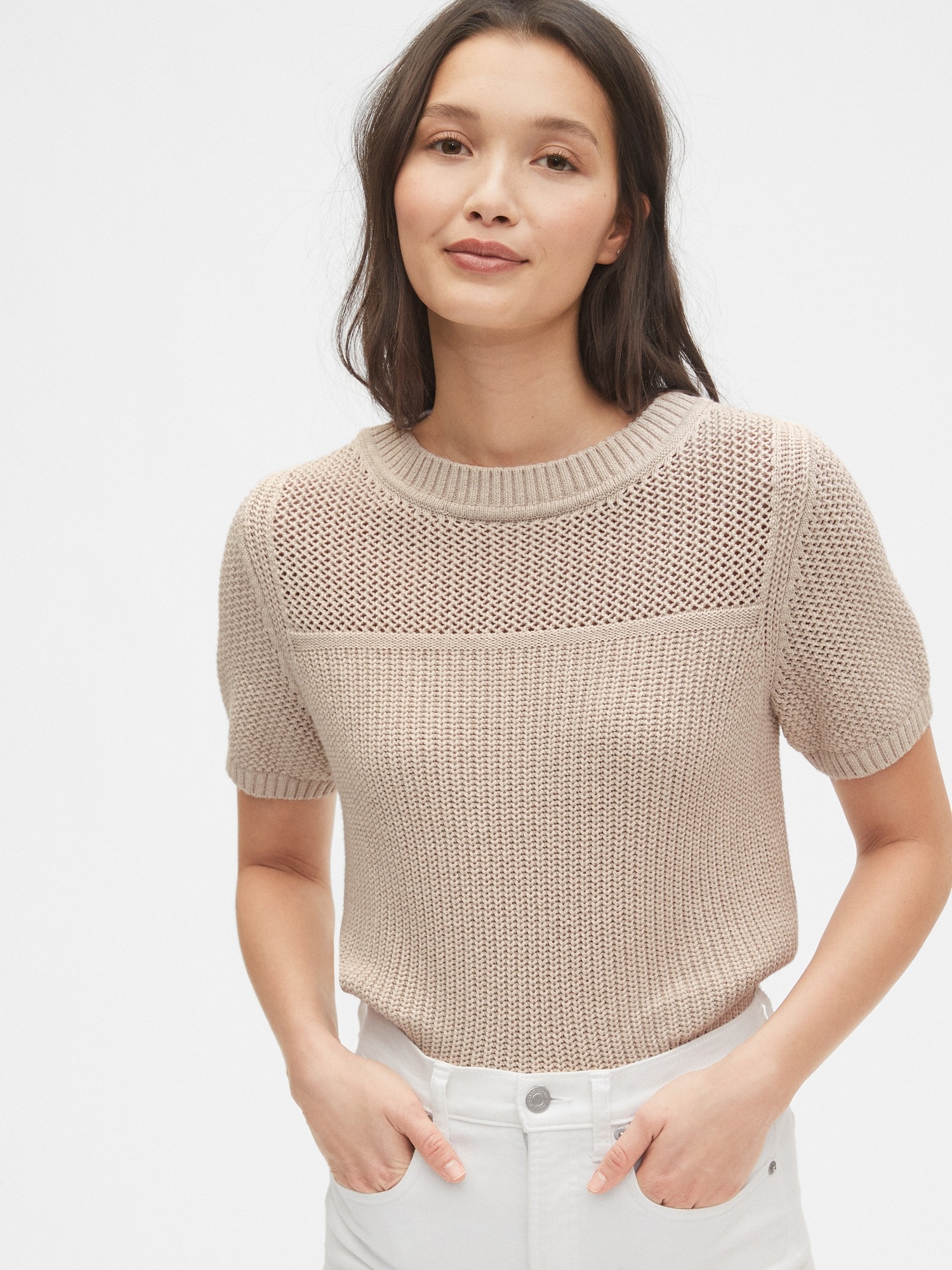 Short clearance boxy sweaters