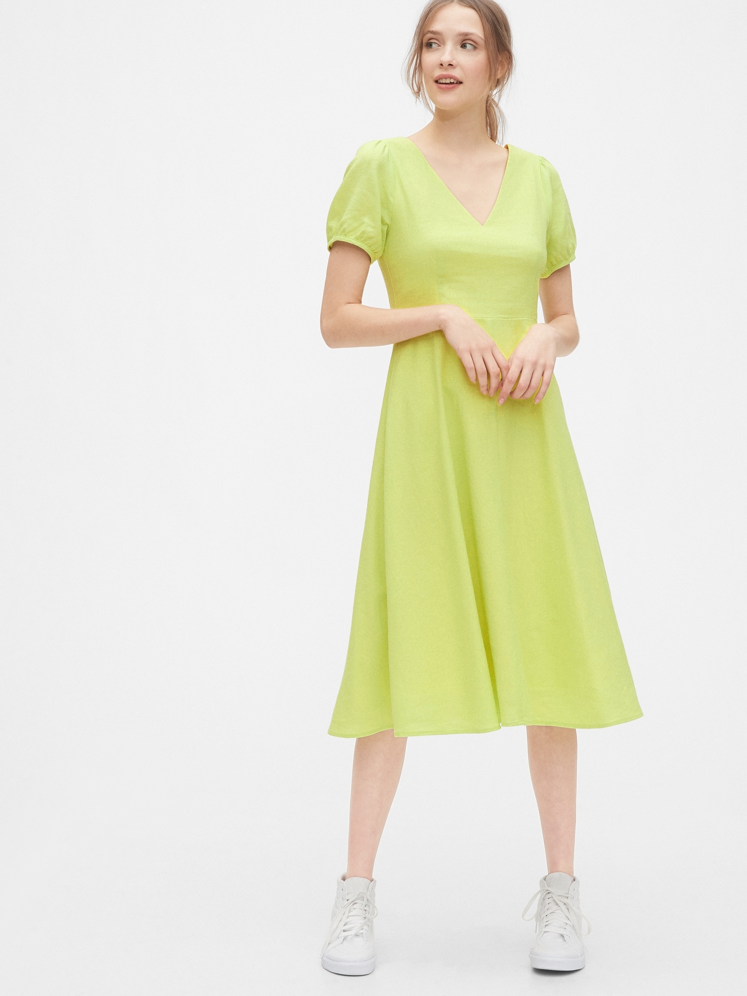 gap yellow dress