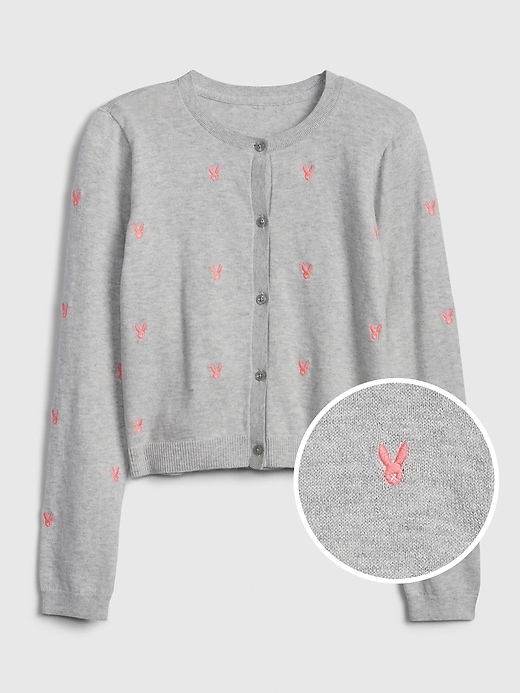 Image number 1 showing, Kids Bunny Cardi Sweater