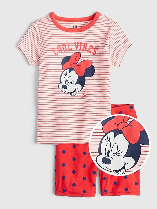 Image number 1 showing, GapKids &#124 Disney Minnie Mouse PJ Set