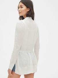 gap wrap front cardigan