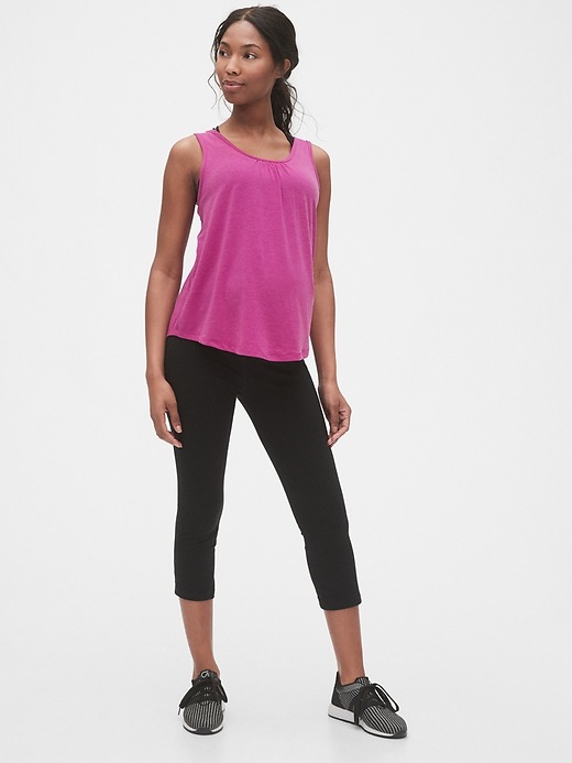 Image number 3 showing, Maternity Breathe Scoopneck Tank Top