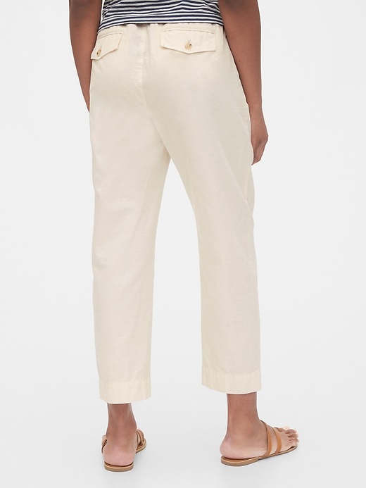 Image number 2 showing, Maternity Straight Crop Pants