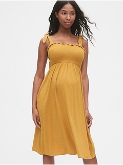gap maternity maxi dress