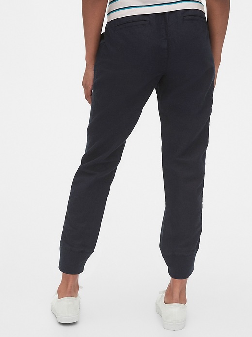 Image number 2 showing, Maternity Joggers in Linen