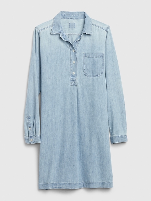 Image number 6 showing, Denim Popover Dress