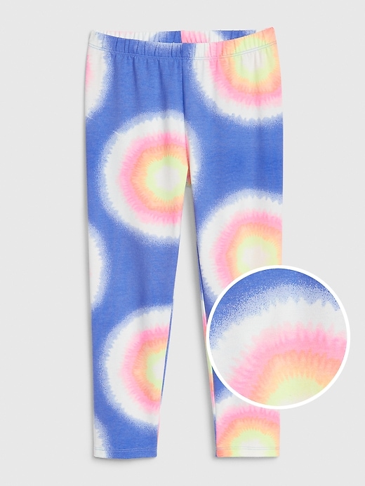 View large product image 1 of 1. Kids Print Capri Leggings in Stretch Jersey
