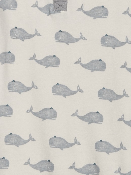 Image number 3 showing, Baby Organic Whale Shorty One-Piece