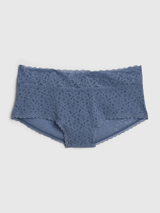 1 of 8 showing, with the color blue pearl of product Lace Shorty
