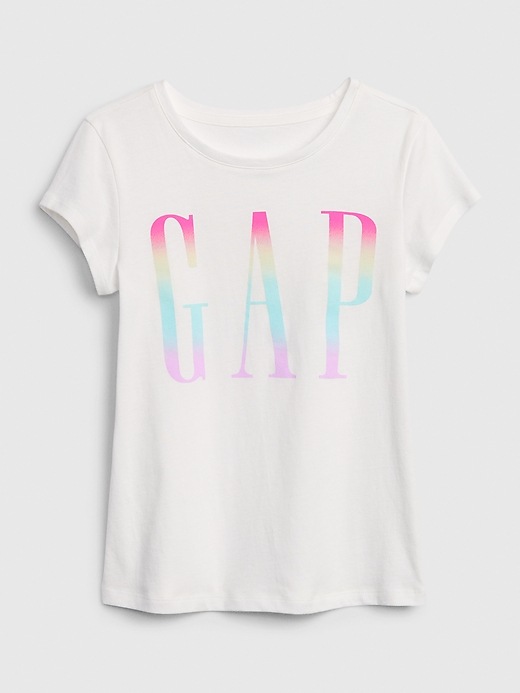1 of 8 showing, with the color new off white of product Kids Graphic Short Sleeve T-Shirt