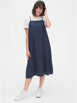 gap jean dress