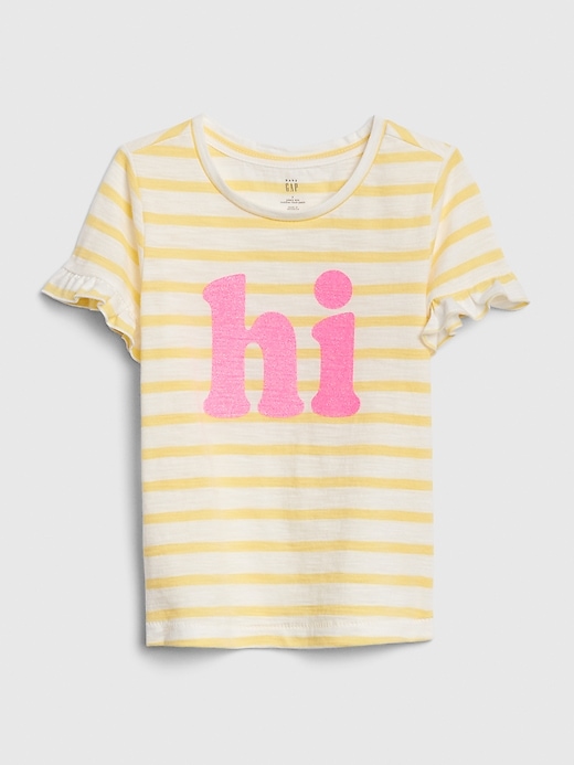 Image number 1 showing, Toddler Ruffle T-Shirt
