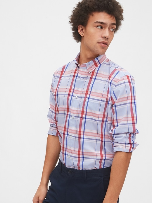 View large product image 1 of 1. Performance Poplin Shirt