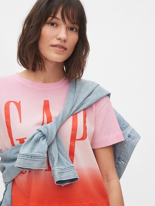 Image number 5 showing, Gap Logo Cropped T-Shirt