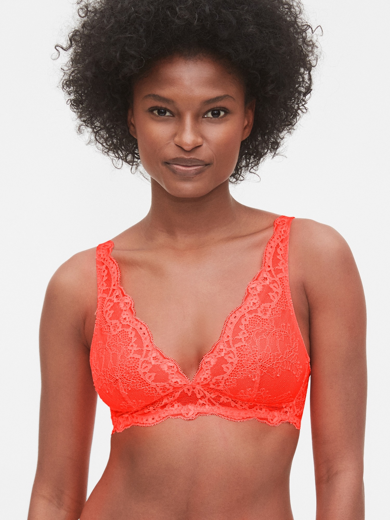 Lace Plunge Bralette