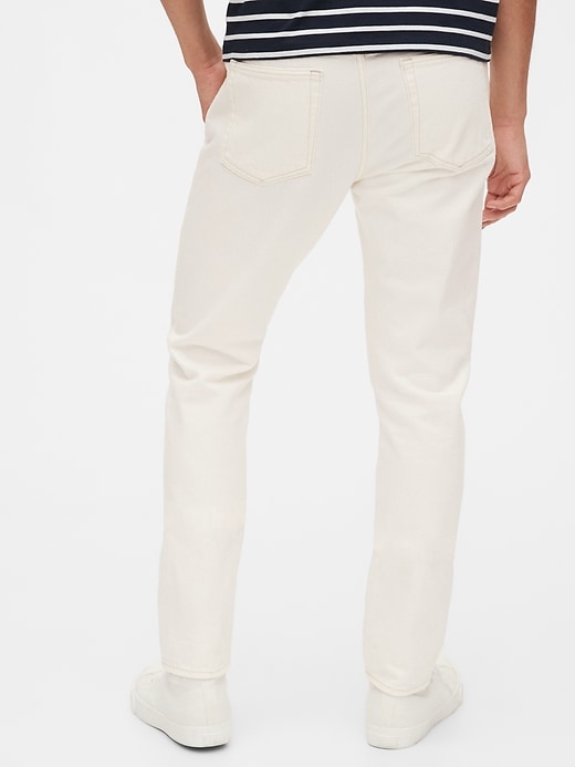 2 of 8 showing, with the color natural of product Vintage Slim Jeans