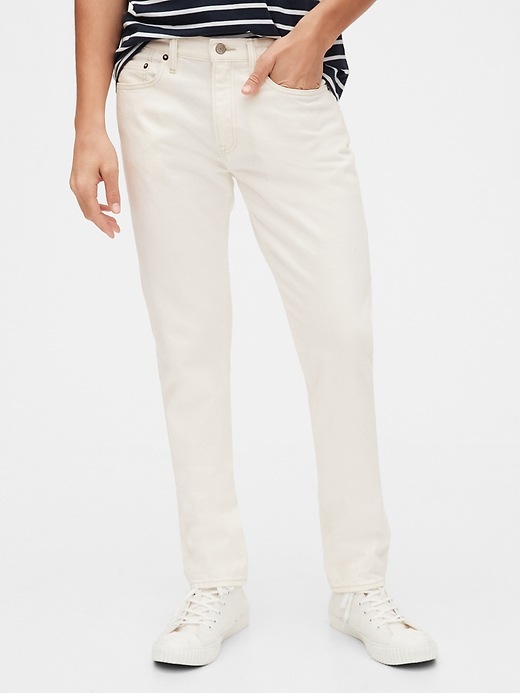 1 of 8 showing, with the color natural of product Vintage Slim Jeans
