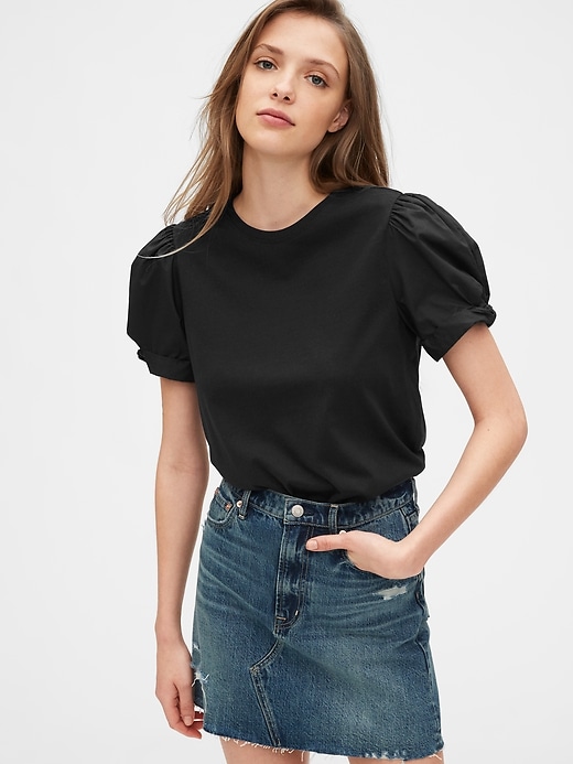 Image number 9 showing, Puff Sleeve T-Shirt