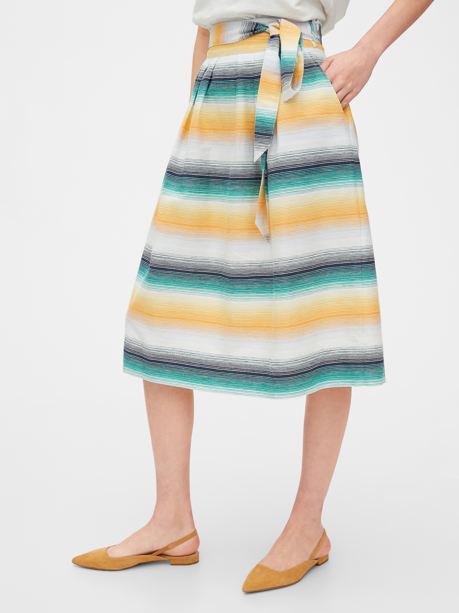 gap midi skirt