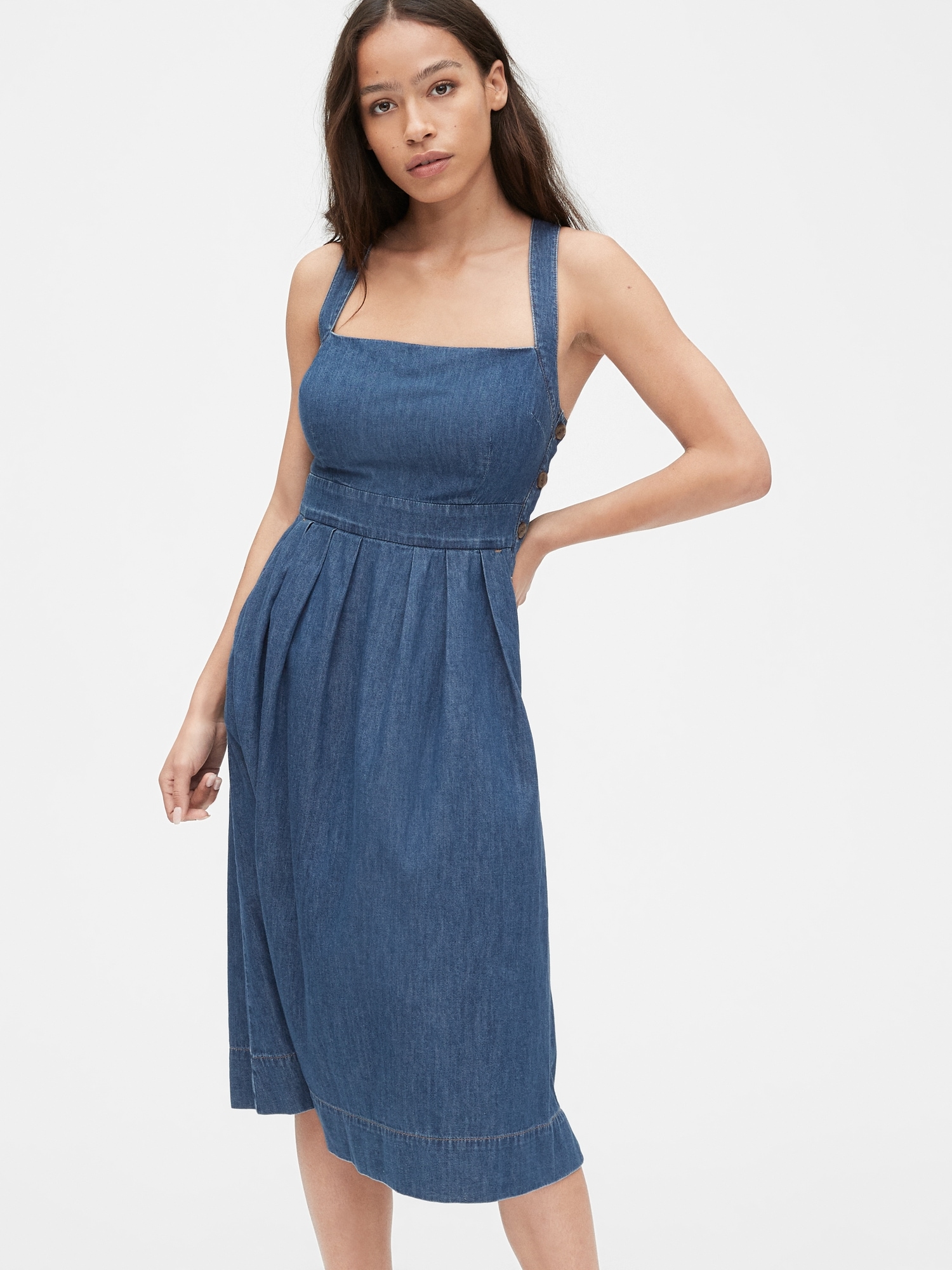 Apron dress hotsell gap