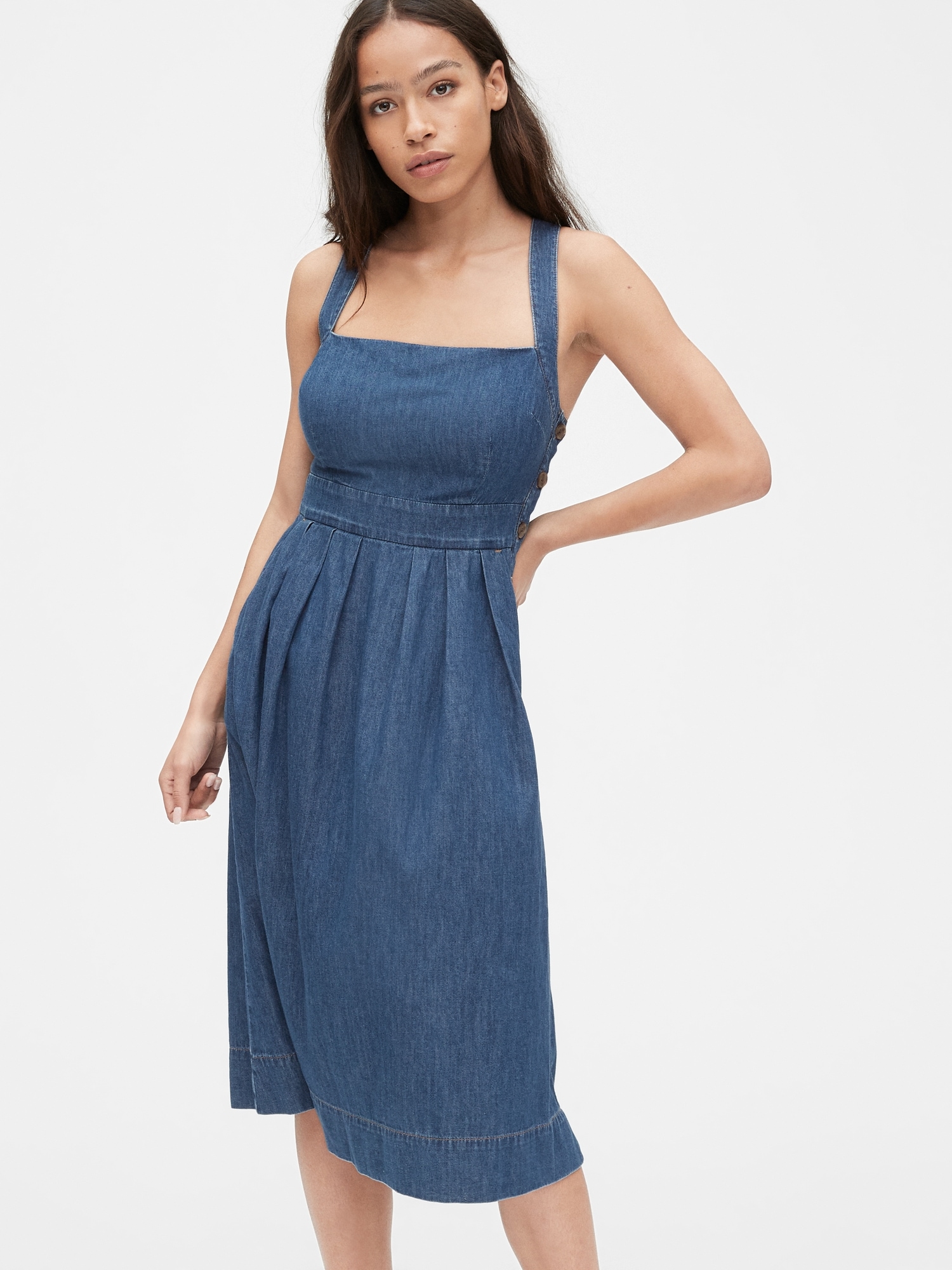 gap denim dress