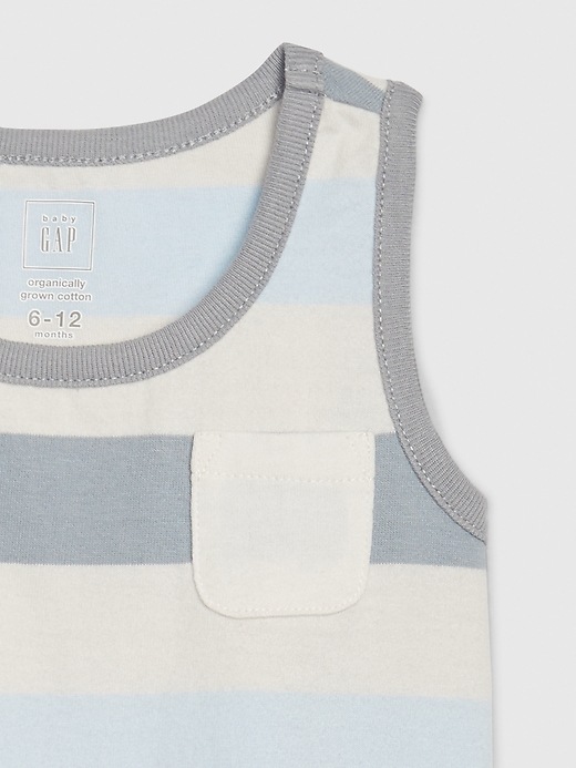 Image number 3 showing, Baby Organic Cotton Tank Top